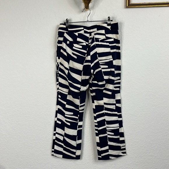 Trina Turk Patterned Geometric Wide Leg Trouser Pants - Picture 7 of 10